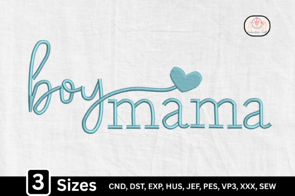 Boy Mama, Funny Boy Mom: A Script Font That Celebrates Motherhood