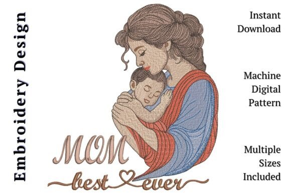 Mother Child Best Mom Ever: A Design That Captures Pure Embrace