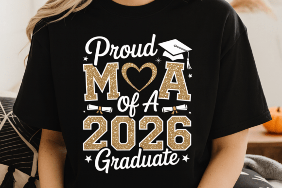 Proud Mom of a 2026 Graduate PNG: Design Guide