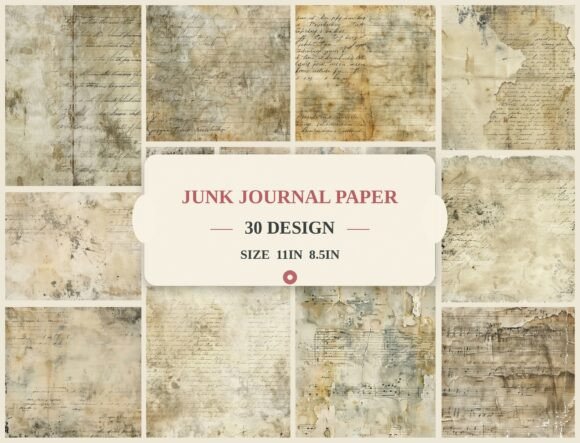 Timeless Elegance: The Art of Vintage Handwritten Paper Backgrounds